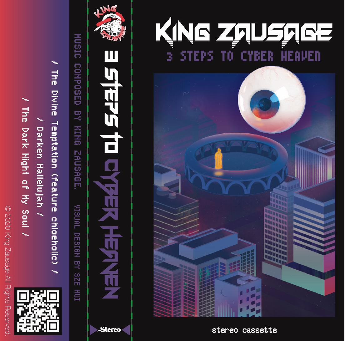 King Zausage — 3 Steps to Cyber Heaven cassette